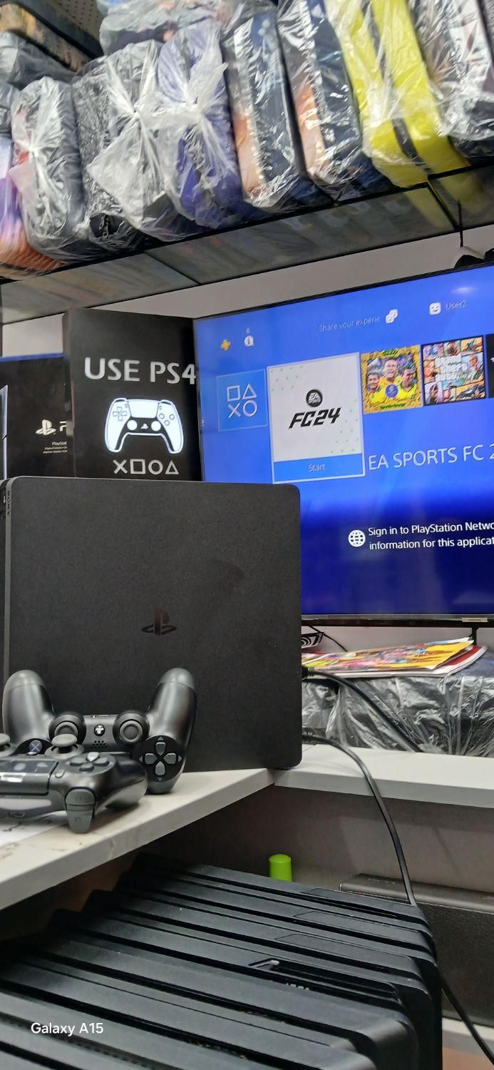 کنسول بازی ps4 slim فت پرو|کنسول، بازی ویدئویی و آنلاین|تهران, میدان انقلاب|دیوار