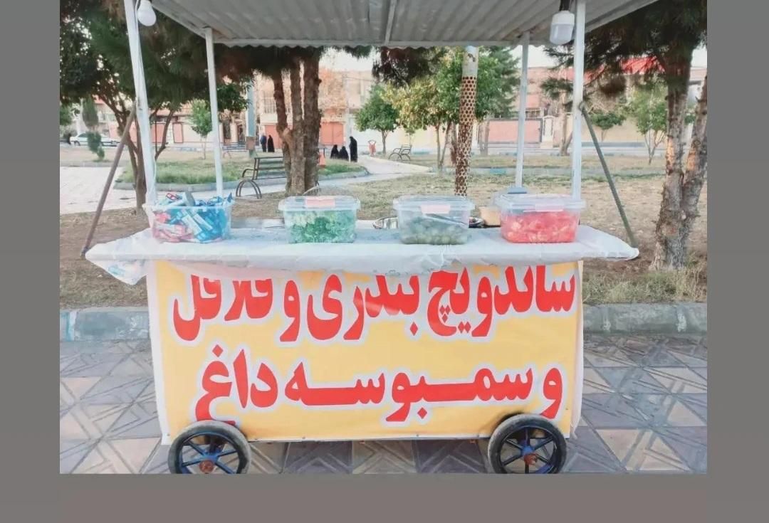 گاری(دکه)فلافلی|فروشگاه و مغازه|دهدشت, |دیوار