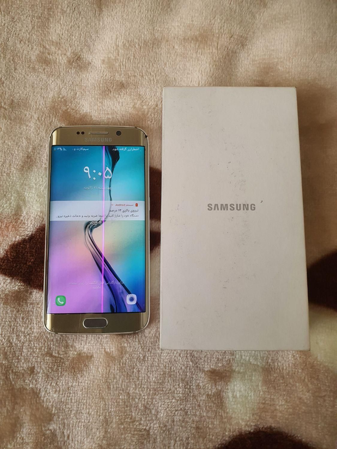 سامسونگ Galaxy S6 edge با حافظهٔ ۳۲ گیگابایت|موبایل|همدان, |دیوار