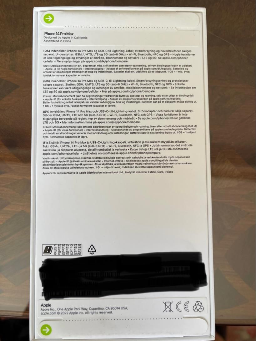 اپل iphone 14 Pro Max با حافظهٔ ۱۲۸ گیگابایت|موبایل|تهران, ستارخان|دیوار