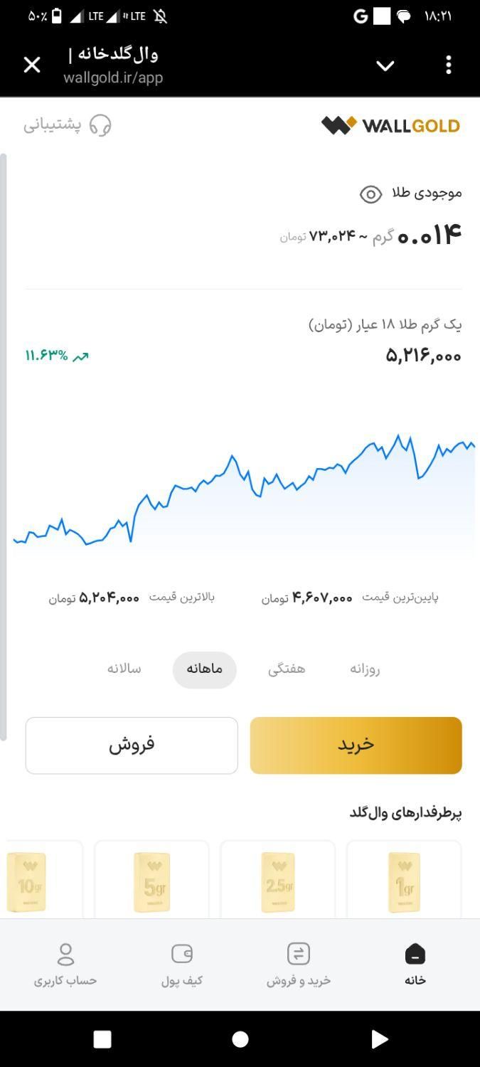 70 هزار از صرافی والگد با کد معرف 396mr|کارت هدیه و تخفیف|تهران, باغ فیض|دیوار