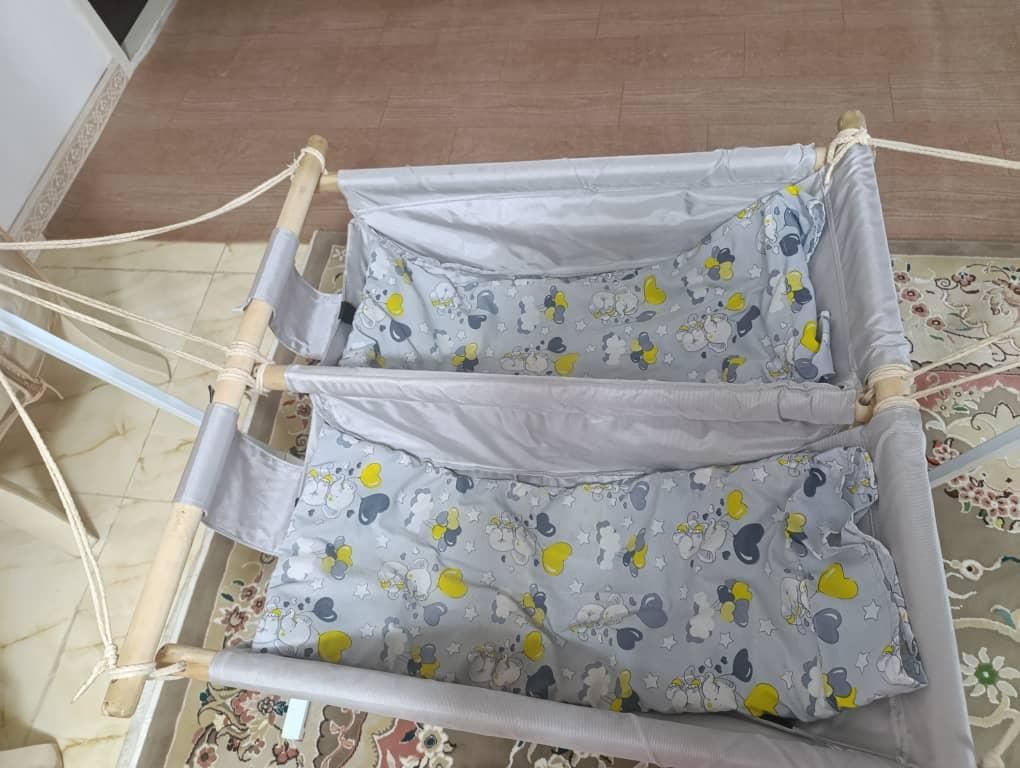گهواره دوقلو|اسباب و اثاث بچه|تهران, قیام‌دشت|دیوار