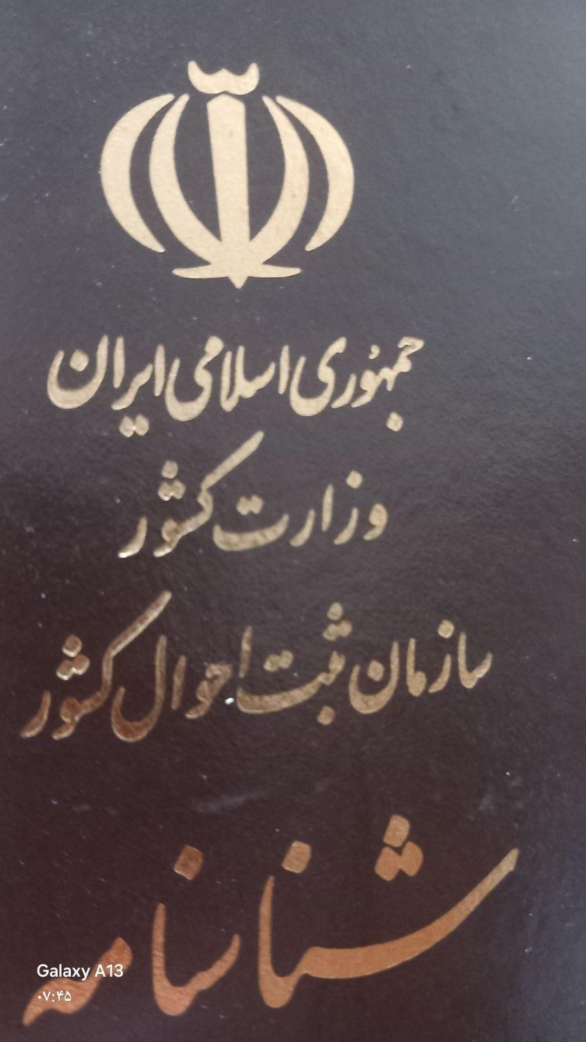 کارت ملی وعابر بانک گم شده|اشیا|میاندوآب, |دیوار