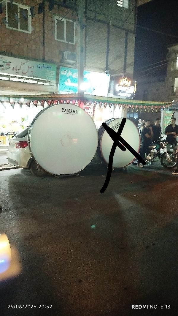 طبل دو متری طب|درام و پرکاشن|گرگان, |دیوار