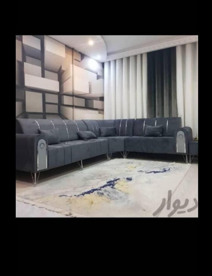 مبل بسیار تمیز در حد نو|مبلمان خانگی و میز عسلی|تهران, شریف‌آباد|دیوار