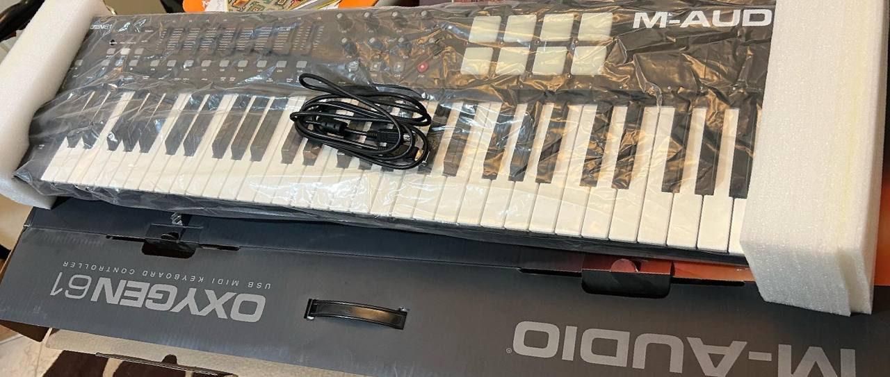 midi controler M-AUDIO VI oxygen 61|پیانو، کیبورد، آکاردئون|تهران, امانیه|دیوار