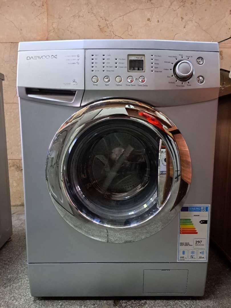 ماشین لباسشویی دوو - Daewoo نقره ای ۸کیلو|ماشین لباسشویی و خشک‌کن لباس|تهران, افسریه|دیوار