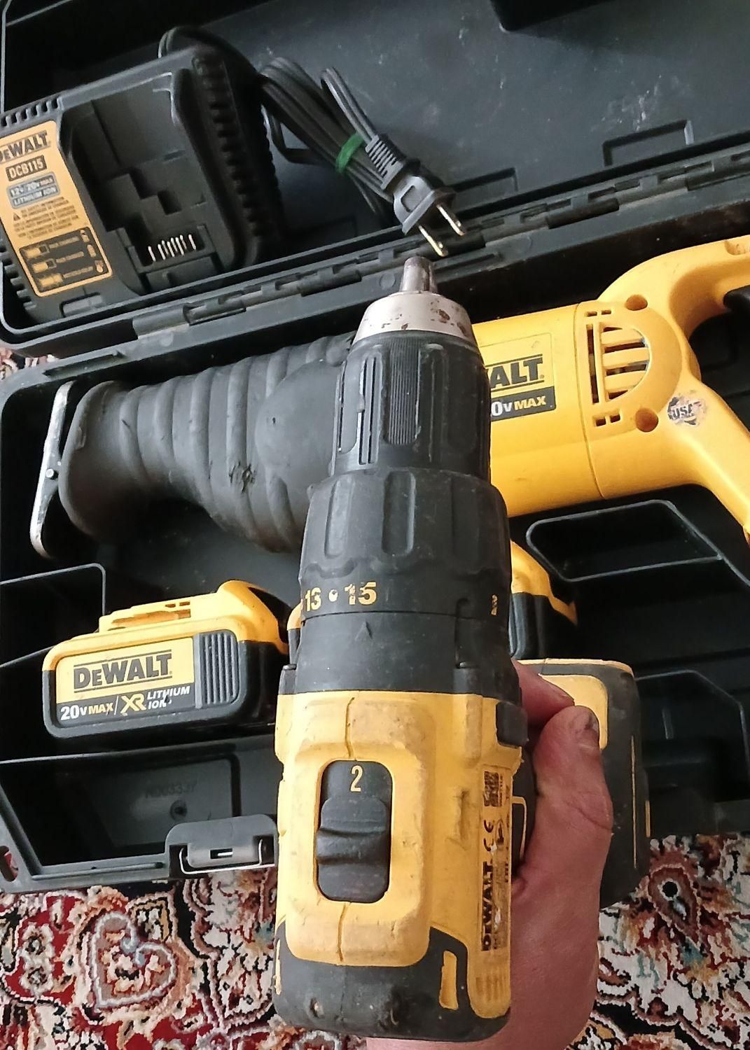 دریل پیچ گوشتی اره افقی بر شارژی دیوالت Dewalt|ابزارآلات|تهران, فیروزآبادی|دیوار