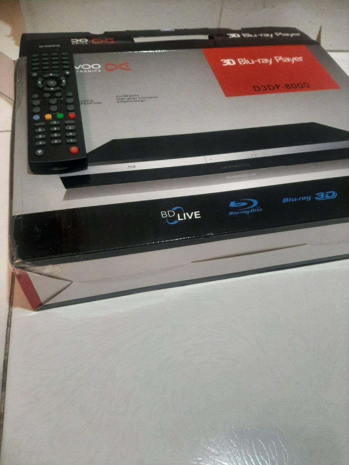 دستگاه بلوری دوو مدل ۸۰۰۰|پخش‌کننده DVD و ویدیو|رشت, آزادگان|دیوار