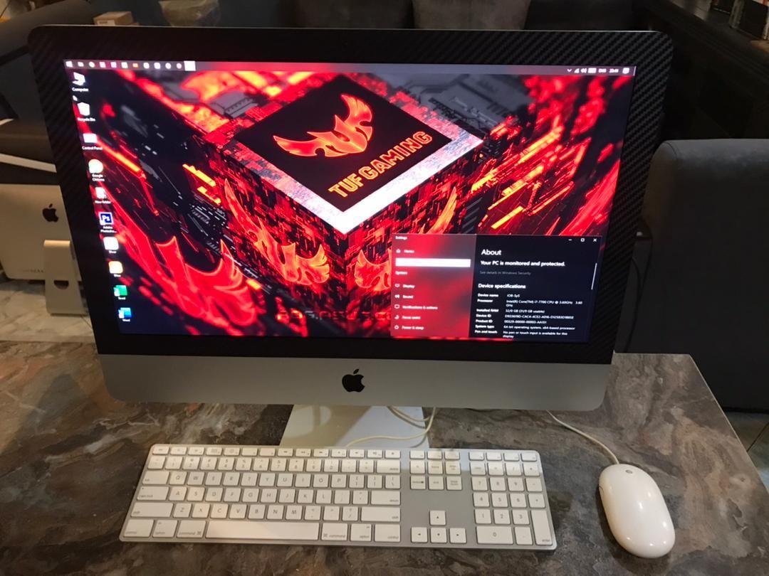 a1418 imac 22 inch آیمک ۲۰۱۷ i7 گرافیکدار 4K|رایانه رومیزی|تهران, بهجت‌آباد|دیوار