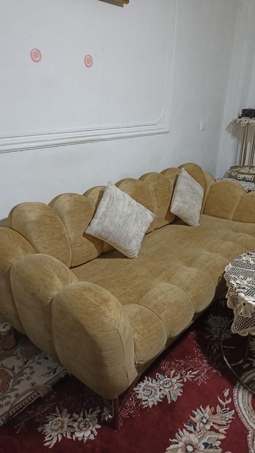 مبلمان ۸ نفره در حد نو کاملا تمیز|مبلمان خانگی و میز عسلی|تهران, سرآسیاب مهرآباد|دیوار
