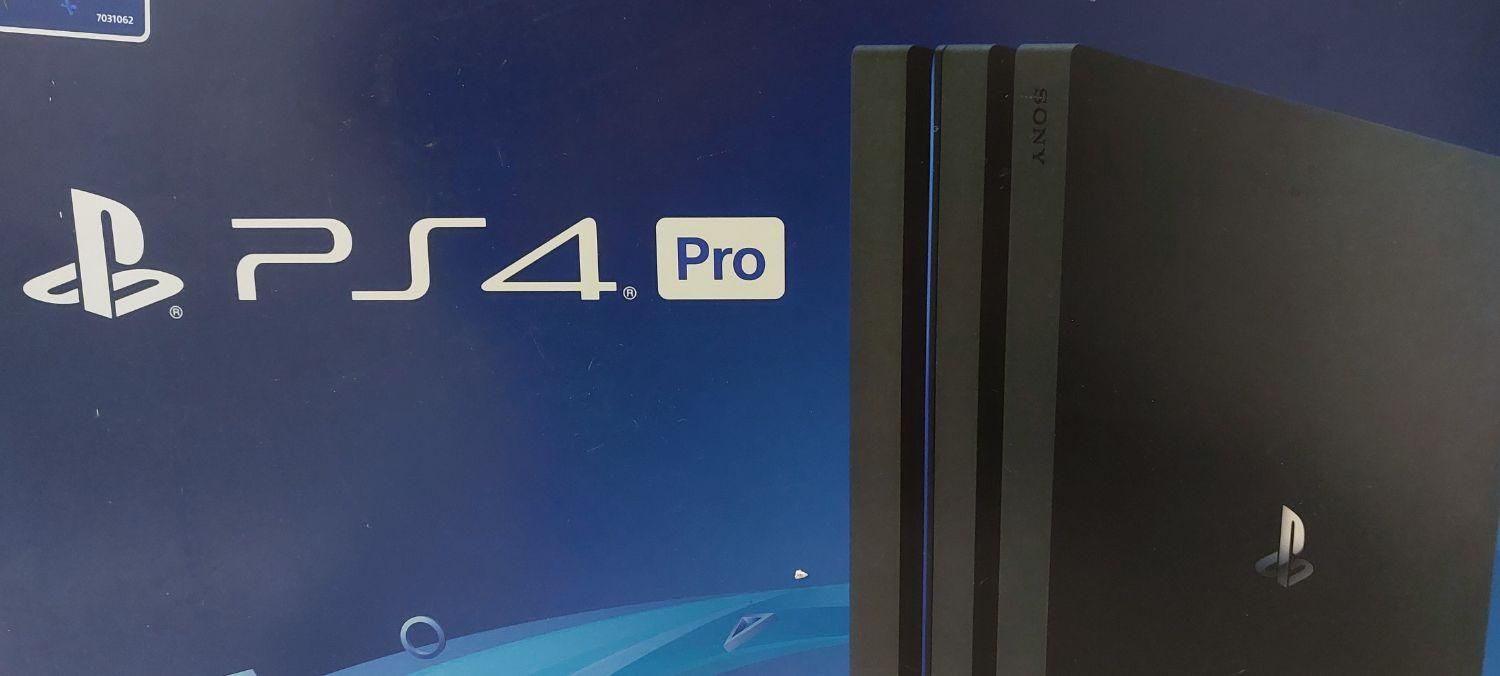 ps4 pro (یک ترا) در حد نو 4k با ۲ دسته بازی|کنسول، بازی ویدئویی و آنلاین|تهران, قصر فیروزه ۲|دیوار