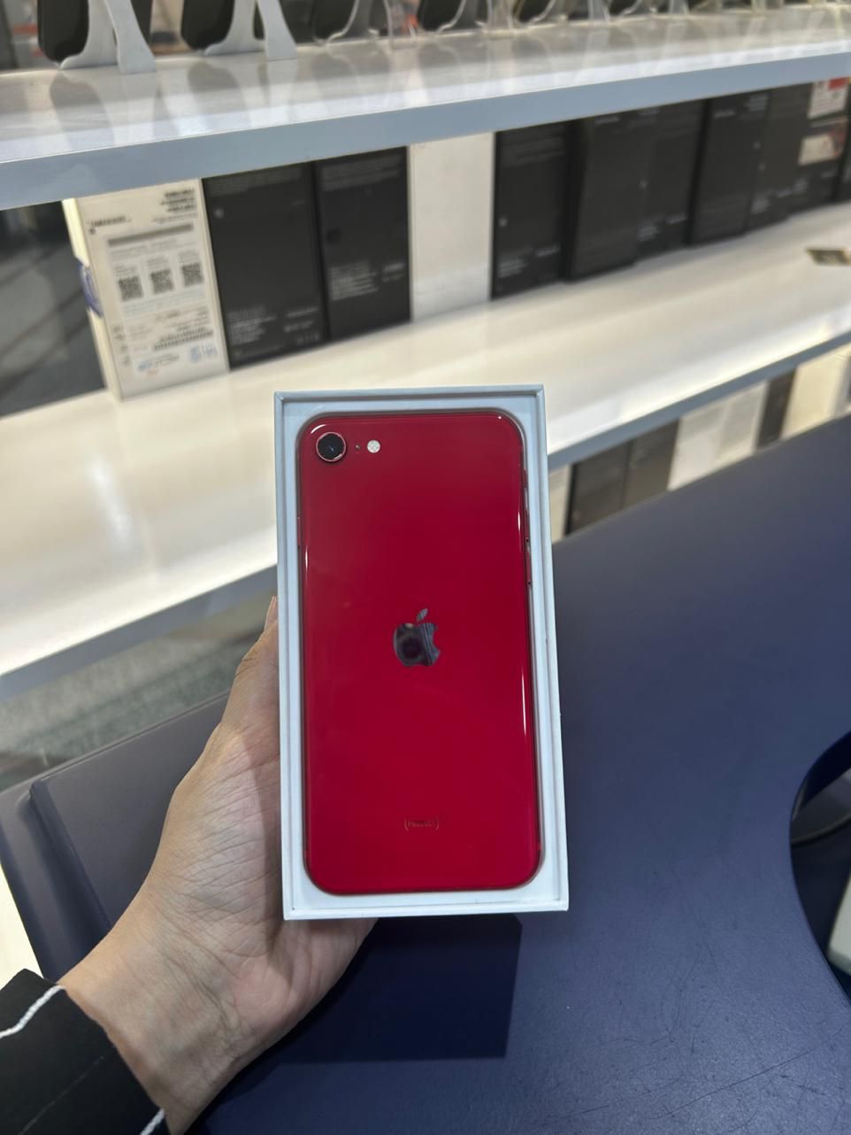 اپل iPhone SE (2020) با حافظهٔ ۲۵۶ گیگابایت تمیز|موبایل|تهران, جمهوری|دیوار