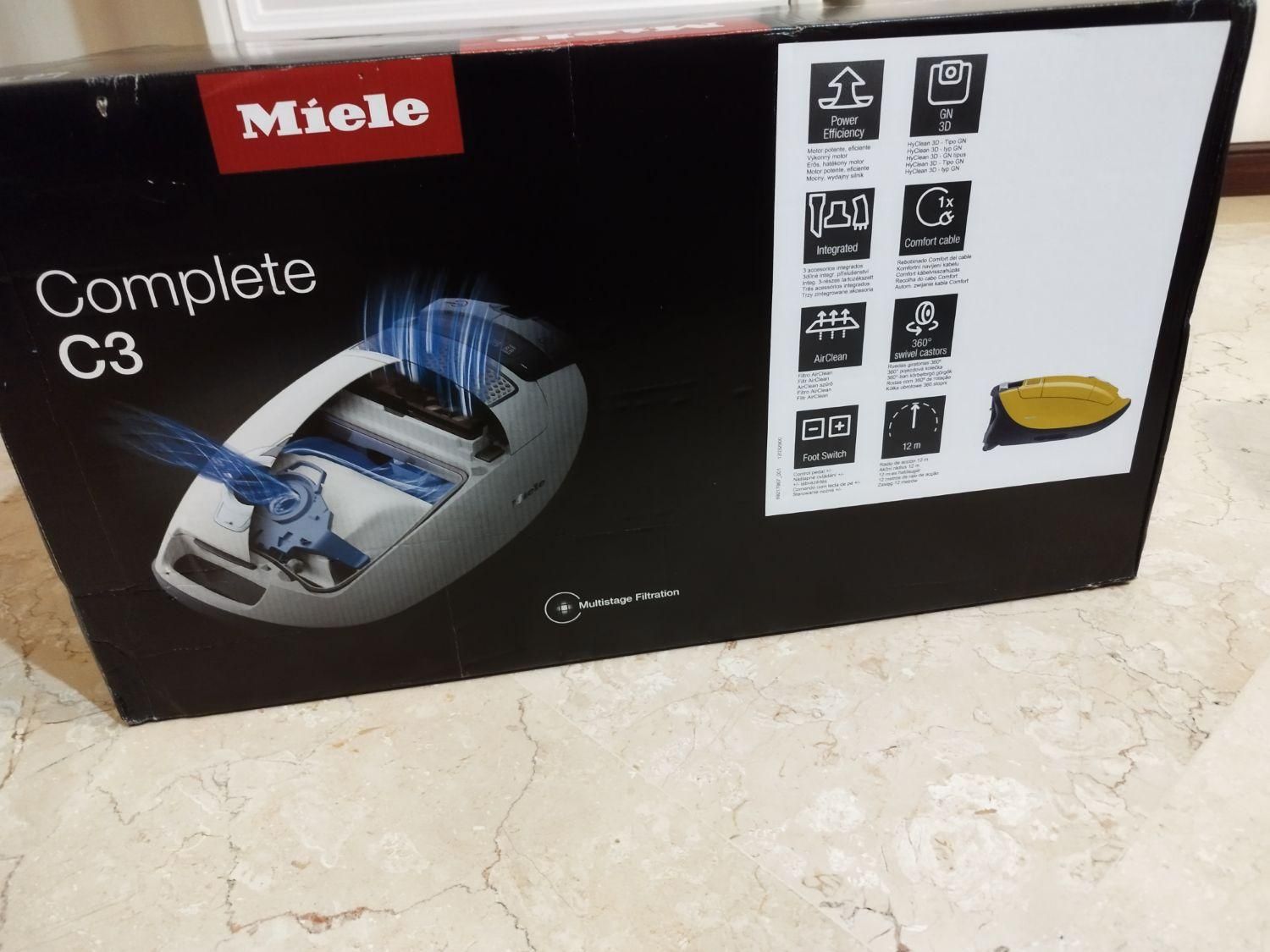 جاروبرقی میله miele آلمان|جاروبرقی، جارو شارژی، بخارشو|تهران, زعفرانیه|دیوار