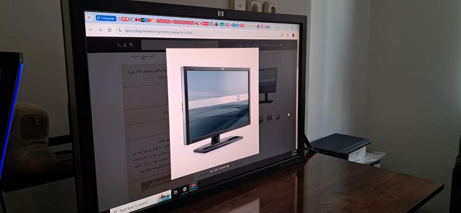مانیتور ۳۰ اینچ hp مدل HP zr30w|قطعات و لوازم جانبی رایانه|تهران, توحید|دیوار