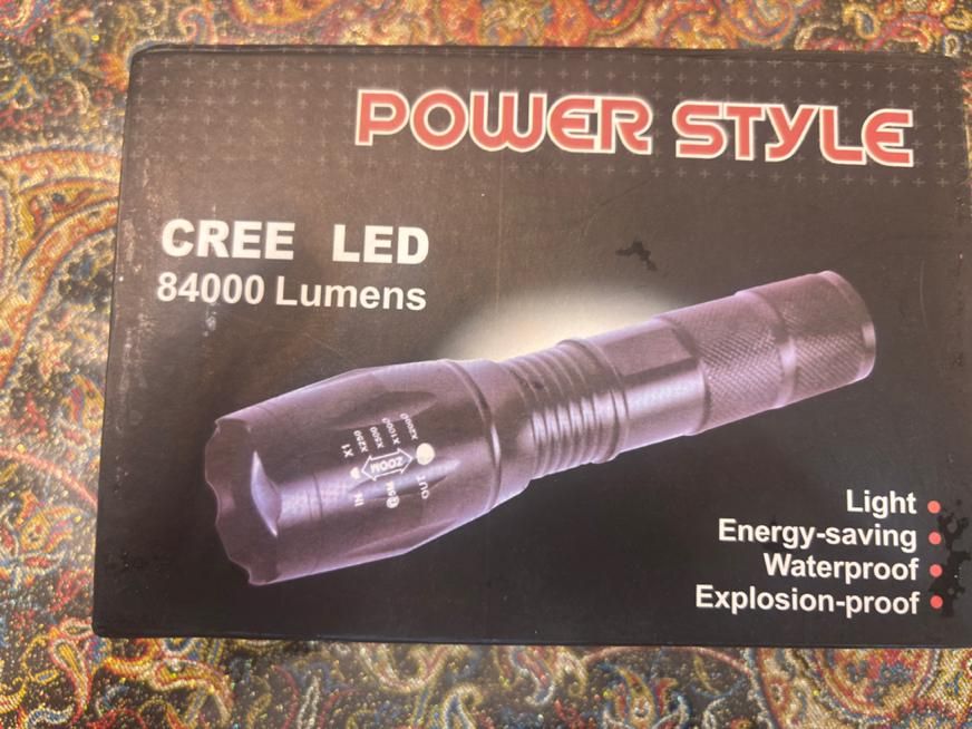 چراغ قوه power style led|لامپ و چراغ|تهران, اقدسیه|دیوار