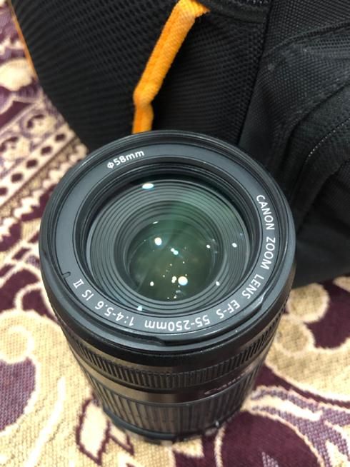 لنز canon 55-250 mm|دوربین عکاسی و فیلم‌برداری|تهران, بریانک|دیوار