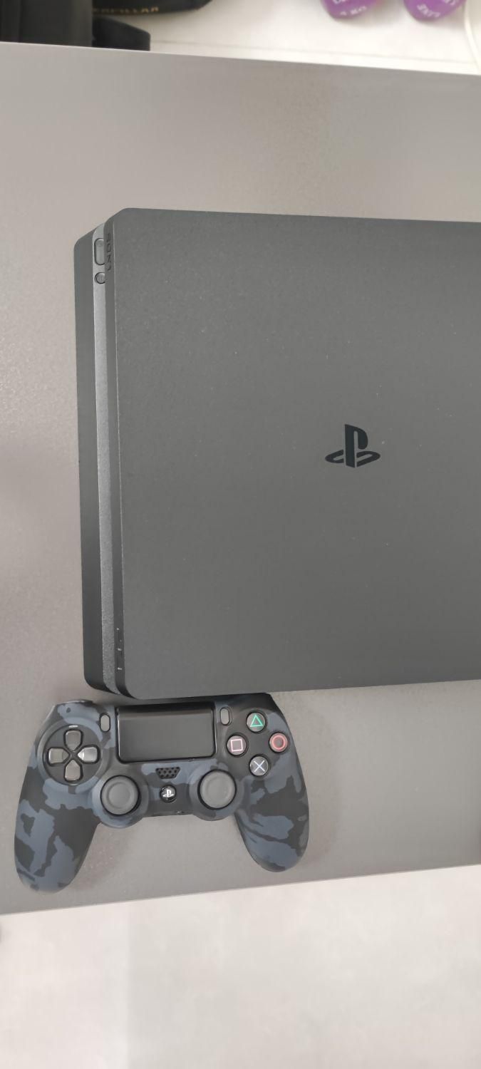 دستگاه پی اس فور اسلیم ۱ ترابایت ps4 slim 1 tb|کنسول، بازی ویدئویی و آنلاین|تهران, جنت‌آباد شمالی|دیوار