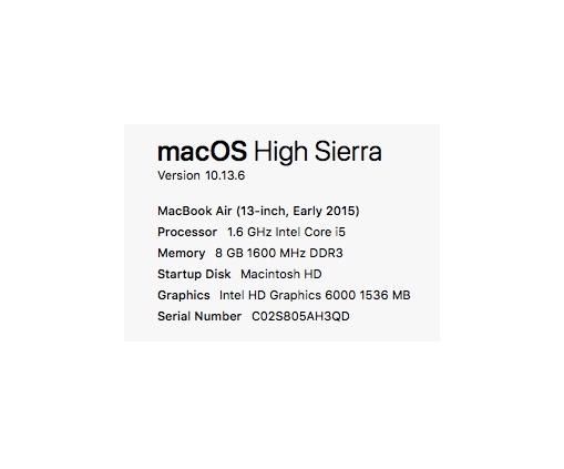 مک‌ بوم ایر ۲۰۱۵ MacBook Air|رایانه همراه|تهران, توانیر|دیوار