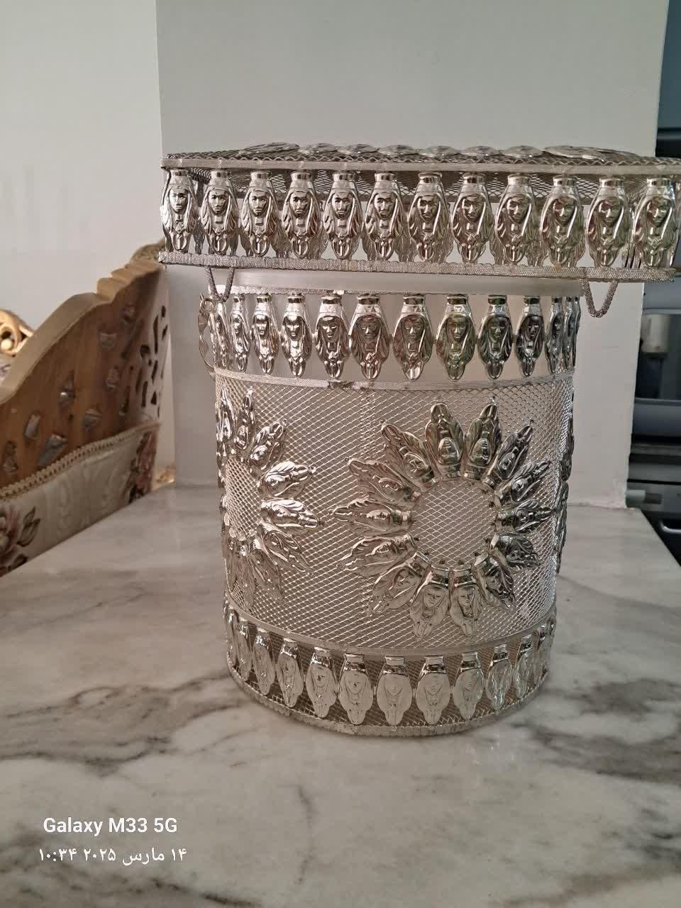 ست سطل و جا دستمالی الماس|صنایع دستی و سایر لوازم تزئینی|تهران, زینبیه|دیوار