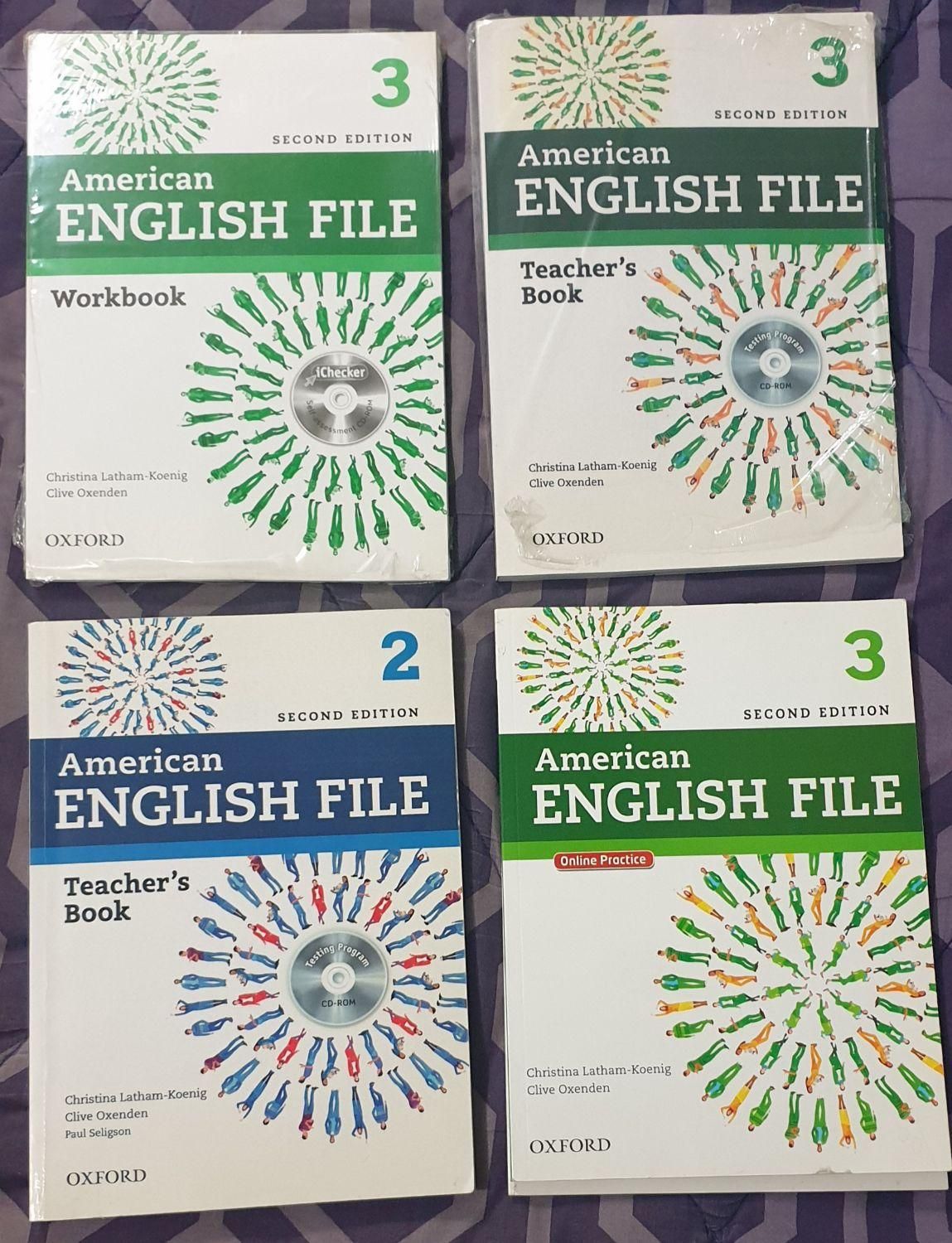 کتاب american english file 2 & 3|کتاب و مجله آموزشی|تهران, سعادت‌آباد|دیوار