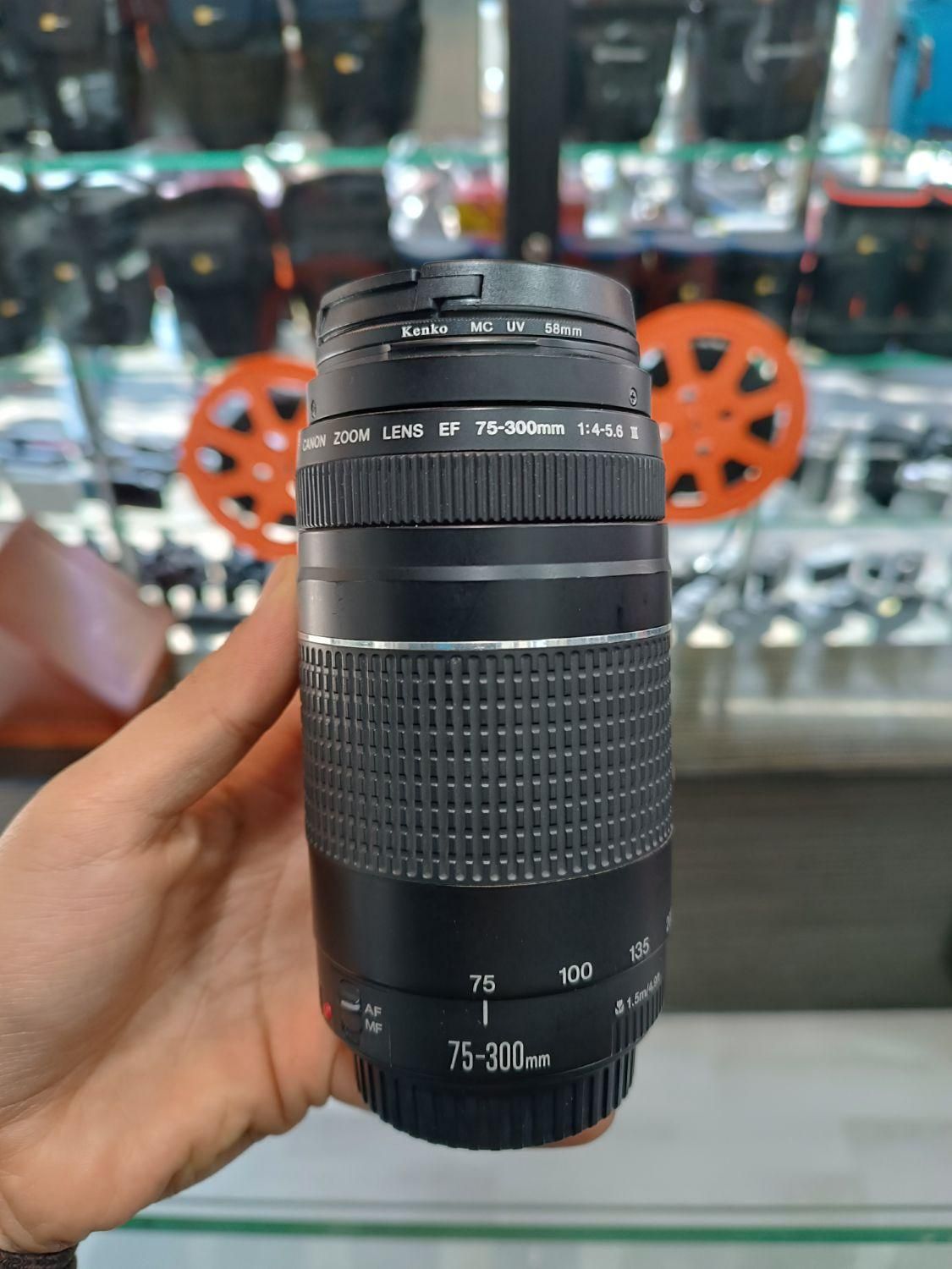 lens Canon 75-300|دوربین عکاسی و فیلم‌برداری|تهران, فردوسی|دیوار