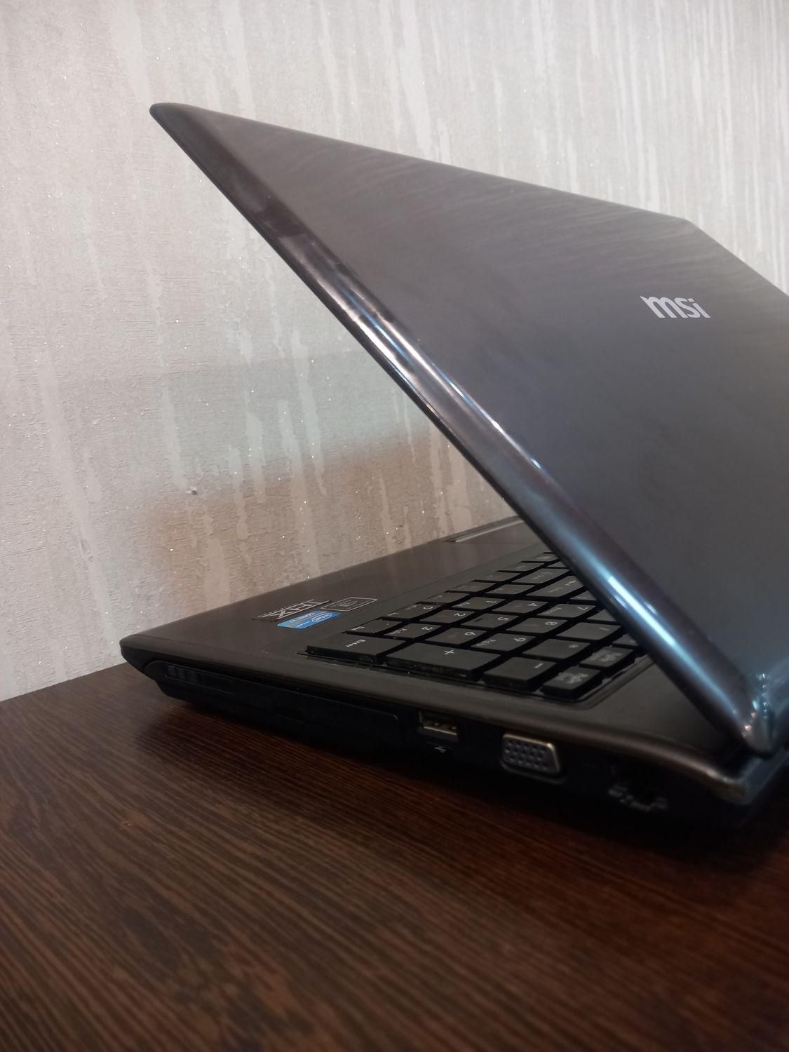 لپتاپ MSI پردازنده i7 هارد 256SSD|رایانه همراه|رشت, بازار|دیوار