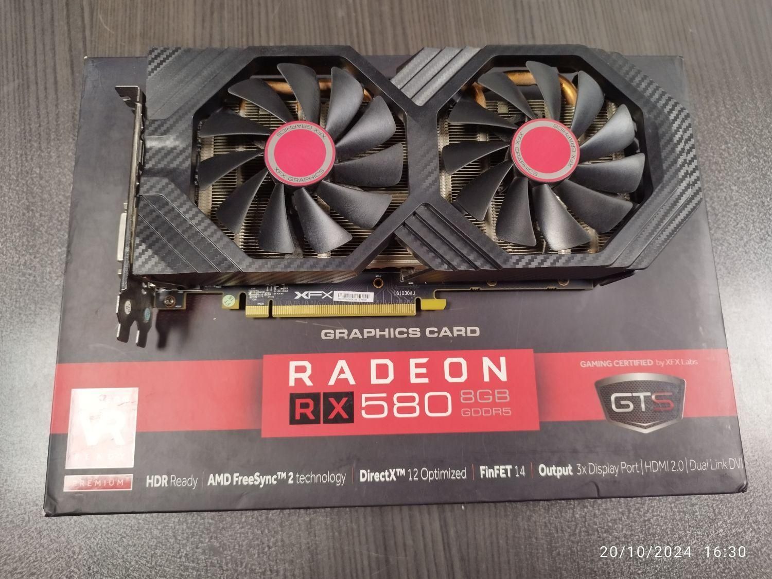 کارت گرافیک xfx rx580 8g با مهلت تست|قطعات و لوازم جانبی رایانه|تهران, جمهوری|دیوار