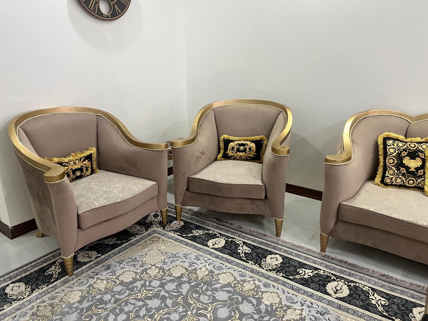 مبل استیل مبل ۸نفره|مبلمان خانگی و میز عسلی|تهران, خواجه نصیر طوسی|دیوار
