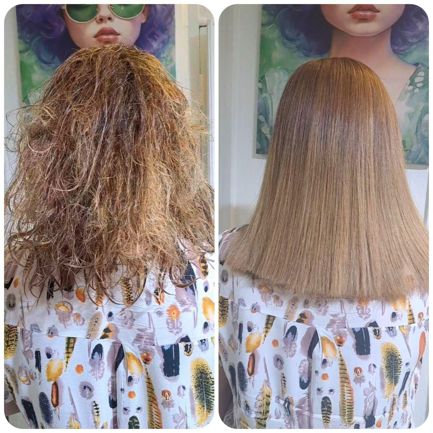 احیای مو + رنگ ومش با بهترین مواد وقیمت مناسب|خدمات آرایشگری و زیبایی|تهران, امیریه|دیوار