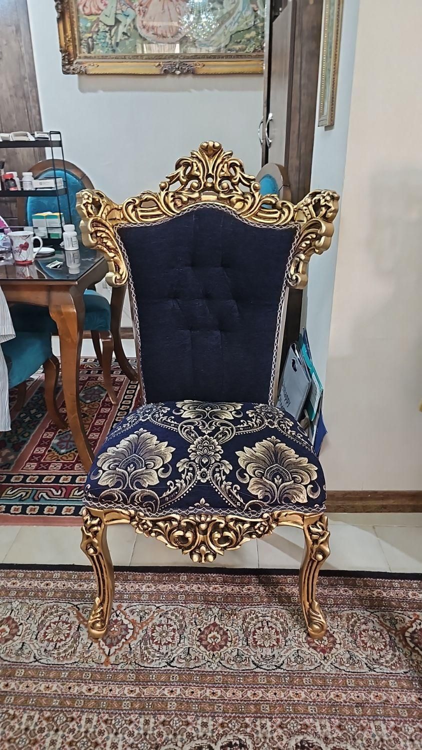 مبلمان استیل ۷ نفره با دو میز عسلی و میزجلو مبلی|مبلمان خانگی و میز عسلی|تهران, کوی فراز|دیوار