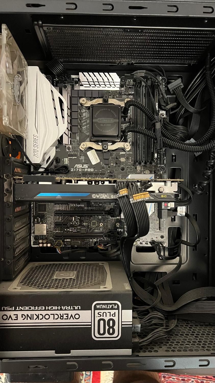 Cpu 6700k مادربرد z170 pro گرافیگ evga رم ۸ گیگ|قطعات و لوازم جانبی رایانه|تهران, پونک|دیوار