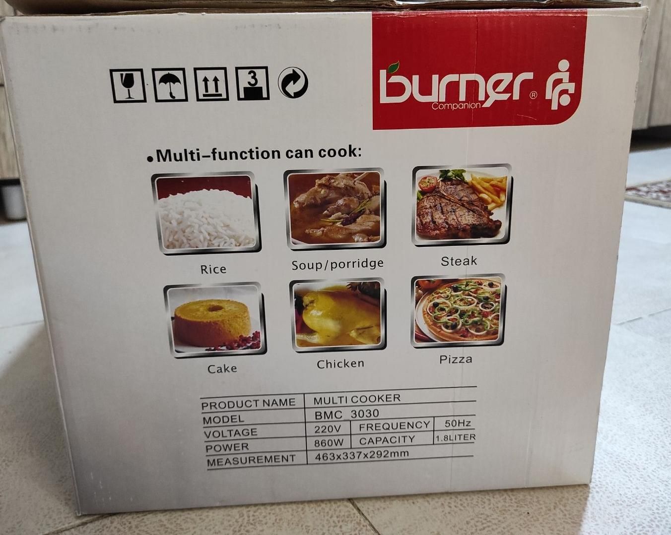 پلوپز و سرخ کن 18 کاره burner|اجاق گاز و لوازم برقی پخت‌وپز|تهران, پاسداران|دیوار