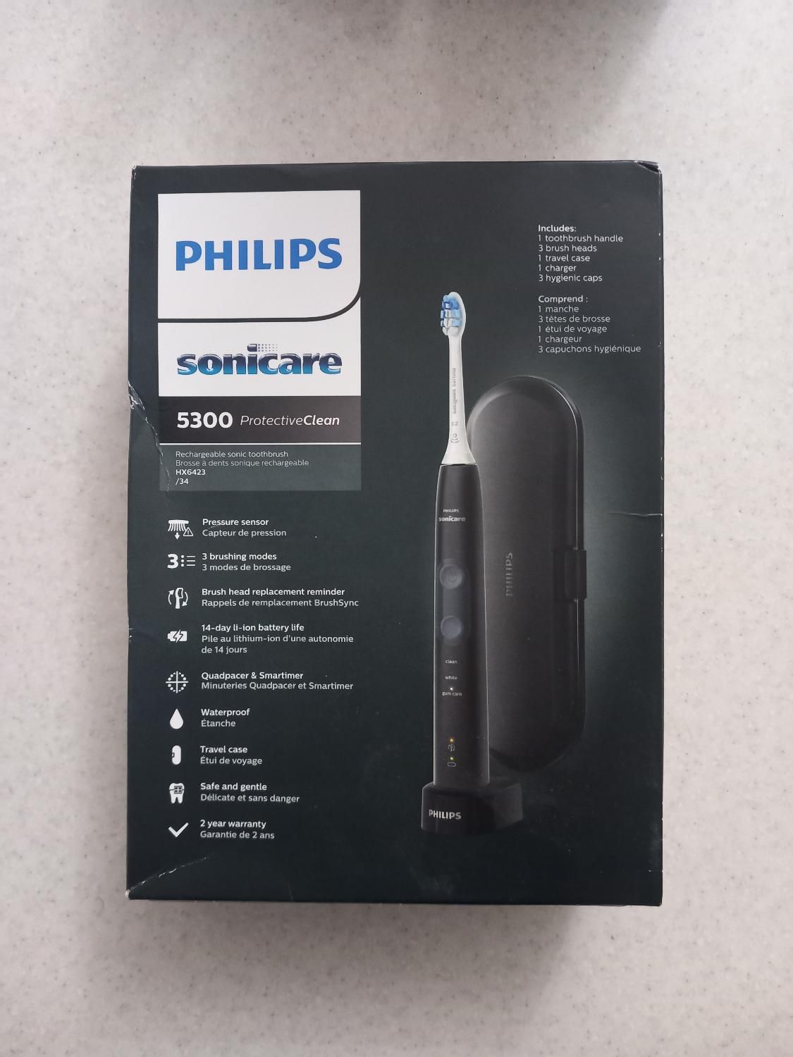 مسواک برقی فیلیپس (philips) مدل 5300 سفارش امریکا|آرایشی، بهداشتی، درمانی|تهران, باغ فیض|دیوار