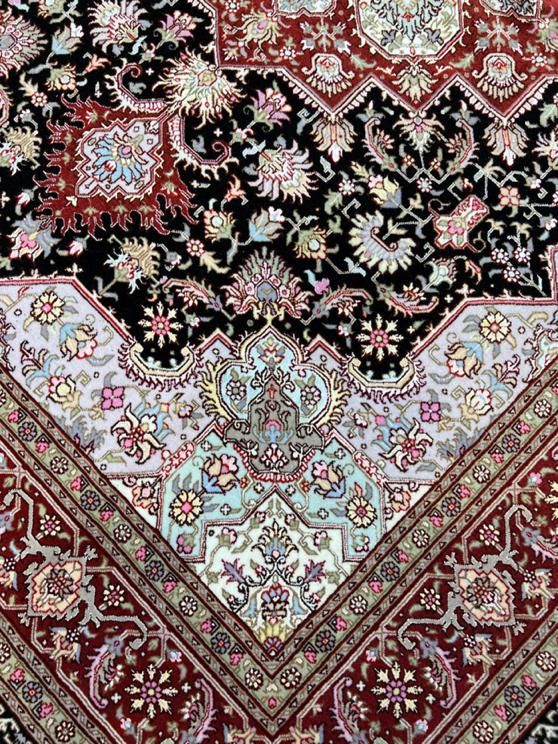 فرش ۳متری هریس مشکی نقشه جدید پنجاه رج چله نخ|فرش|تهران, فرمانیه|دیوار