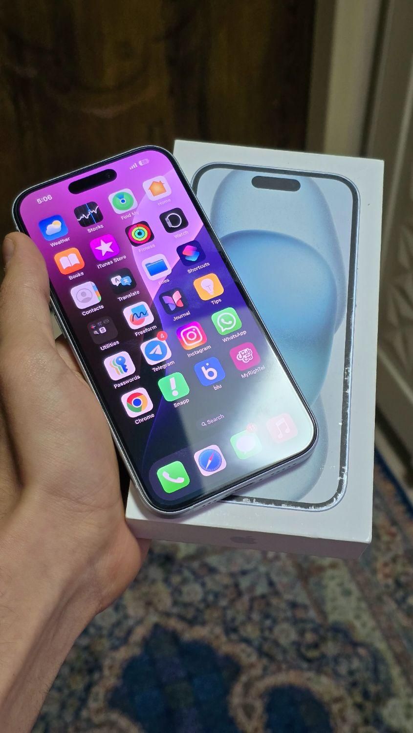 اپل iPhone 15 ۱۲۸ گیگابایت|موبایل|تهران, شهرک شهید باقری|دیوار