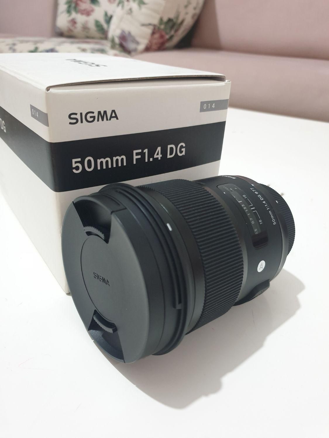 لنز سیگما 50mm F1.4 for nikon|دوربین عکاسی و فیلم‌برداری|تهران, ستارخان|دیوار