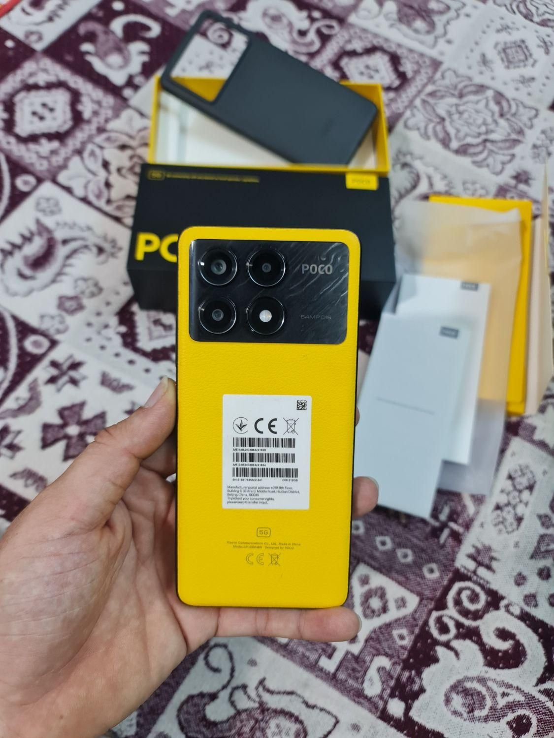 گوشی شیامی POCO X6 Pro 5G 512gig|موبایل|کرمانشاه, |دیوار