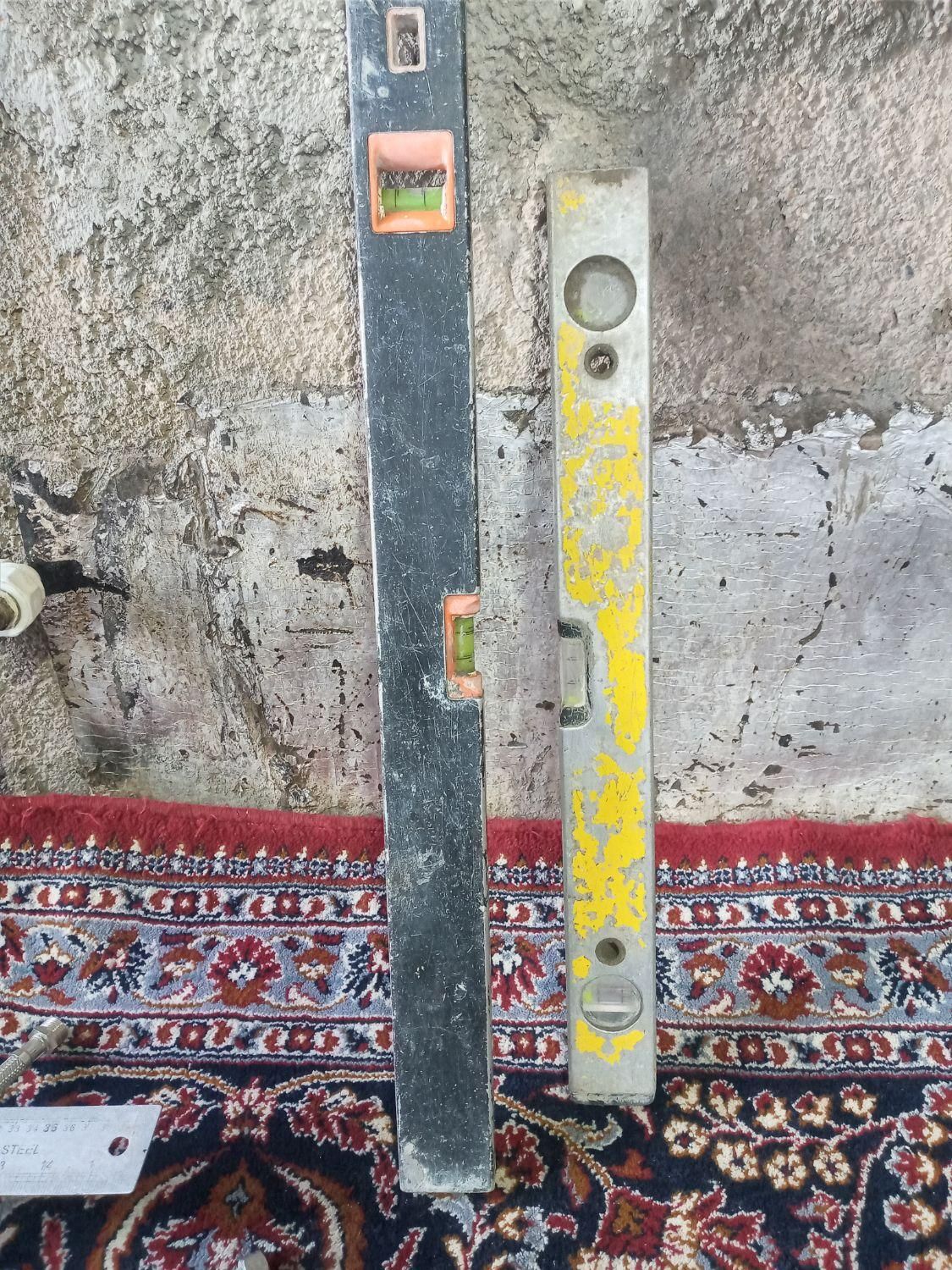 2عدد ترازسیم چین اصلیگونیا سنگ کاری،قفل کتابی،آچار|ابزارآلات|بومهن, |دیوار