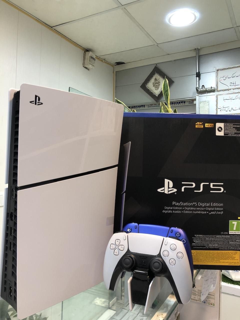 PS5 slim digital|کنسول، بازی ویدئویی و آنلاین|کرج, کوی امامیه|دیوار