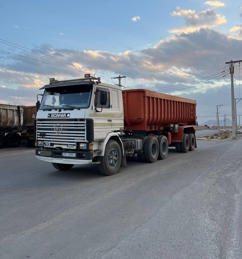 اسکانیا خط طلا بدون رنگ تمام فابریک با کمپرس|خودرو سنگین|تهران, آشتیانی|دیوار