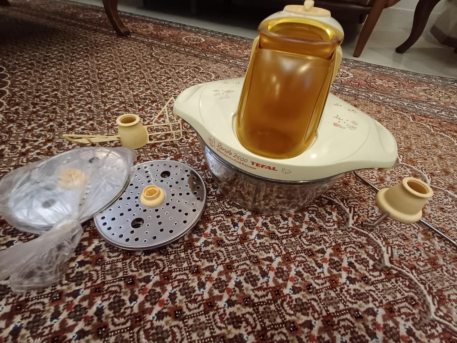 غذا ساز تفال روندو ۲۵۰۰ اصل فرانسه|خردکن، آسیاب، غذاساز|تهران, شهرک غرب|دیوار