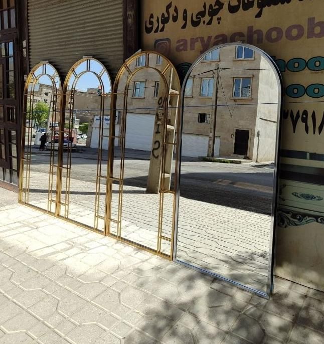 آینه قدی فلزی فورتیک گنبدی|آینه|اهواز, زرگان|دیوار