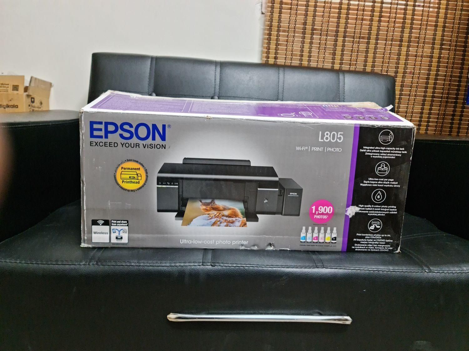 epson l805|پرینتر، اسکنر، کپی، فکس|تهران, چهارصد دستگاه|دیوار