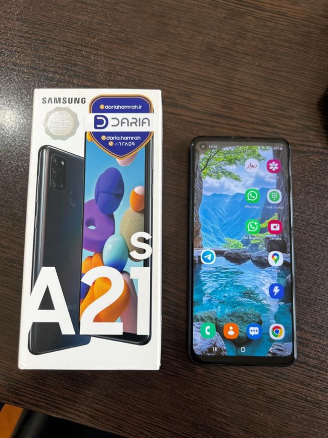 سامسونگ Galaxy A21s با حافظهٔ ۶۴ گیگابایت|موبایل|تهران, هروی|دیوار
