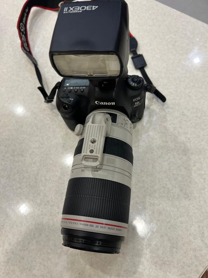 دوربین کانن 5D-Mark IV + لنز Canon 100-400 + فلاش|دوربین عکاسی و فیلم‌برداری|تهران, صادقیه|دیوار