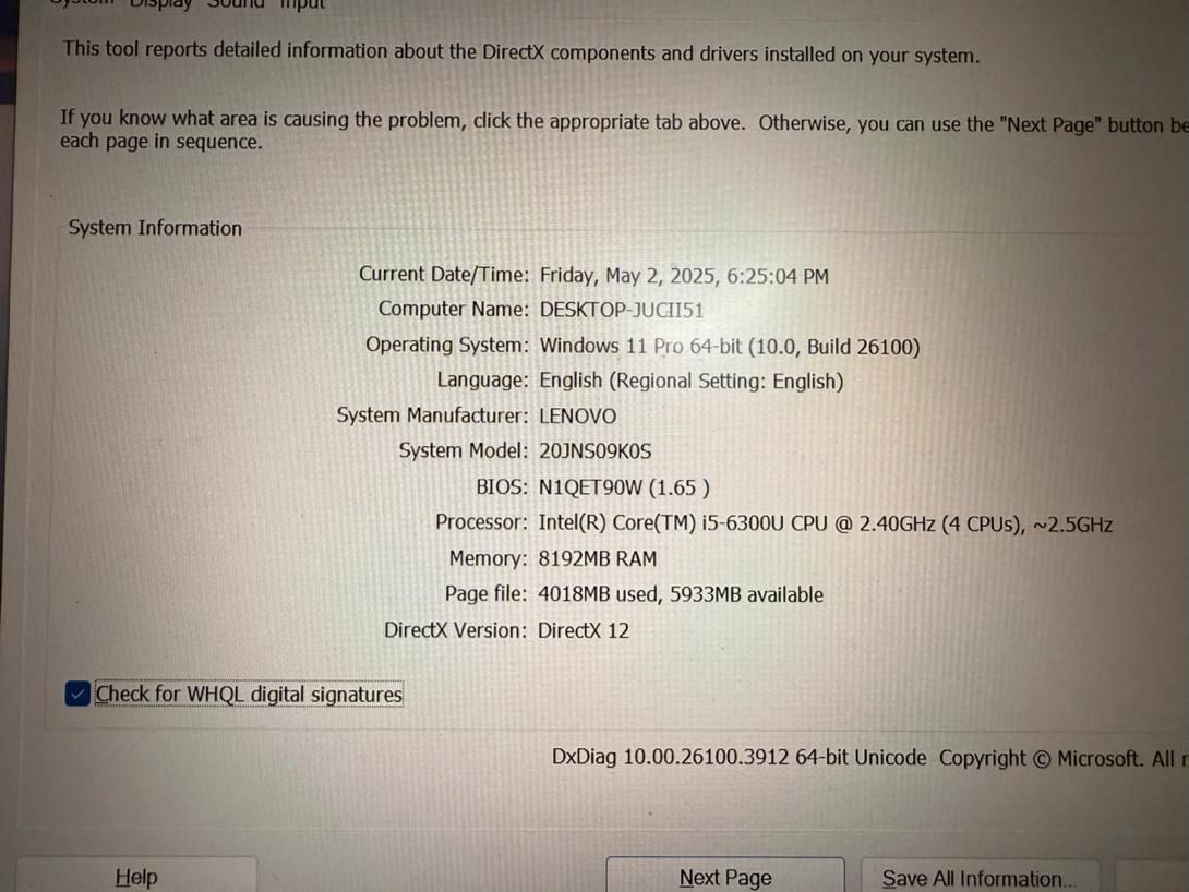 Lenovo T470|رایانه همراه|تهران, یافت‌آباد|دیوار