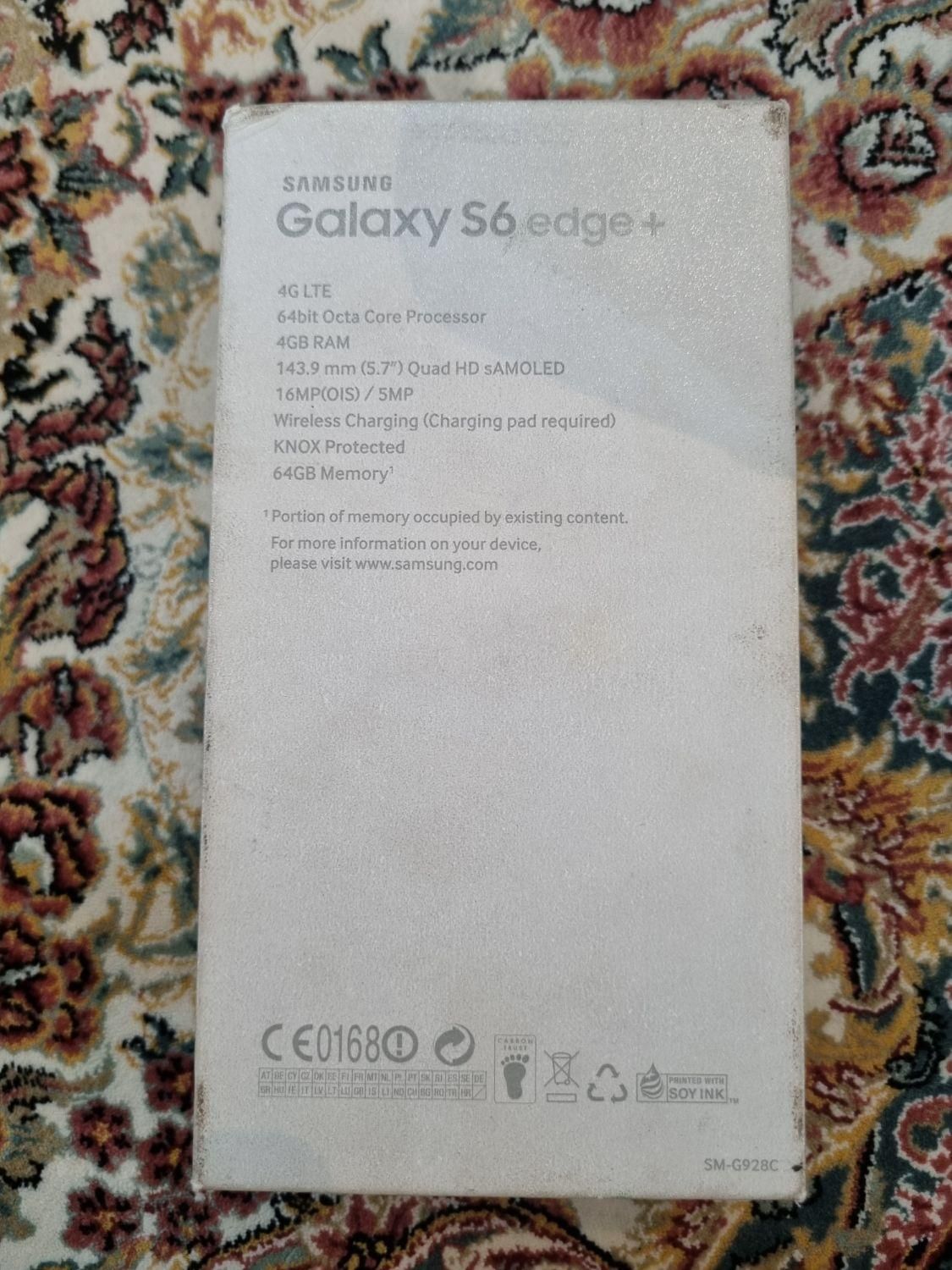 گوشی سامسونگ +s6 edge حافظه ۶۴گیگ اصلی|موبایل|تهران, دولت‌آباد|دیوار
