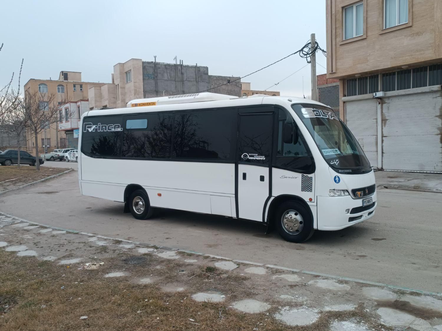 مینی بوس (میدل باس)بنز آتیکو۲۵نفره مدل ۸۵وارداتی|خودرو سنگین|تهران, آذربایجان|دیوار