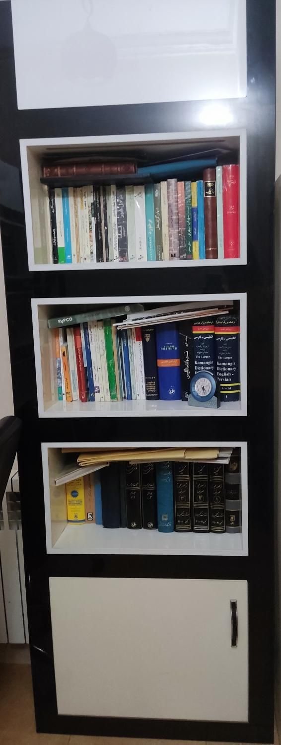 کتابخانه کمد دار های گلَس تُرک|کتابخانه، شلف، قفسه‌های دیواری|تهران, چهارصد دستگاه|دیوار
